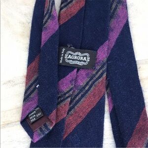 AGNONA men’s‎ Cashmere Silk Ties Multicolored